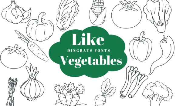 Like Vegetables Font: Fonts Free Download Like Vegetables Font - Featured Image