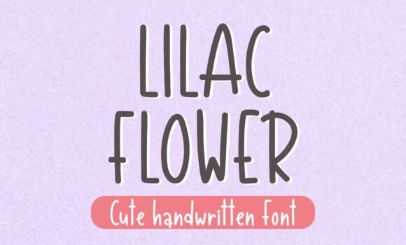 Lilac Flower Font: Fonts Free Download Lilac Flower Font - Featured Image