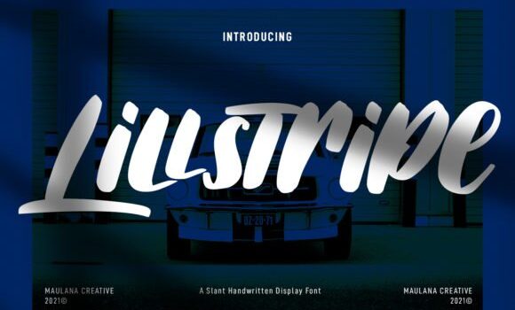 Lillstripe Font - Featured Image