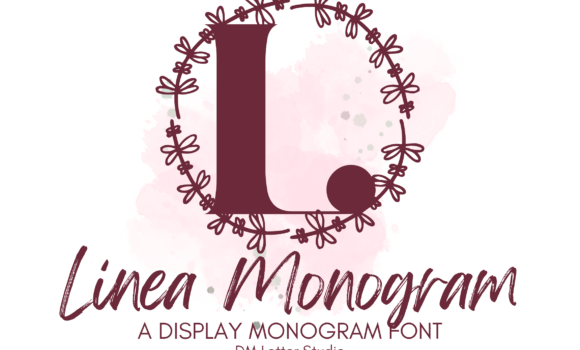 Linea Monogram Font: Fonts Free Download Linea Monogram Font - Featured Image