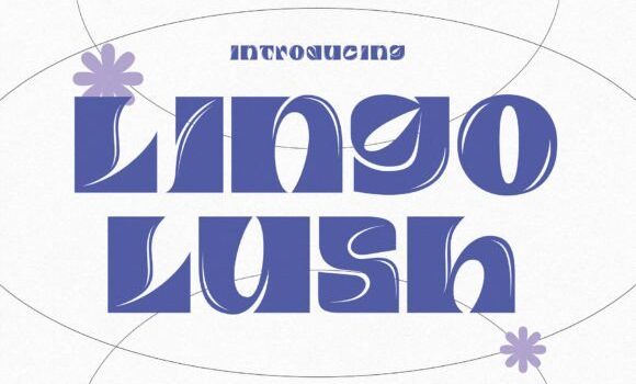 Lingo Lush Font - Featured Image