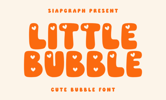 Little Bubble Font - Featured Image