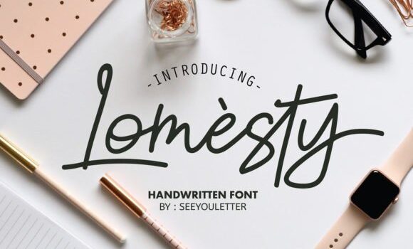 Lomesty Font: Fonts Free Download Lomesty Font - Featured Image