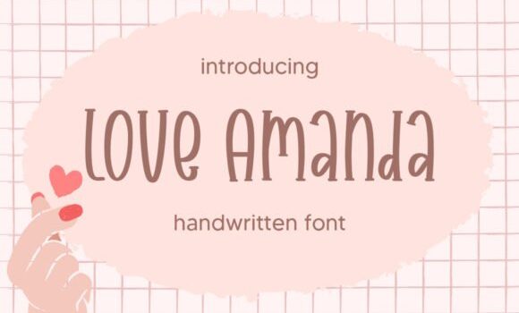 Love Amanda Font - Featured Image