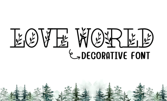 Love World Font: Fonts Free Download Love World Font - Featured Image