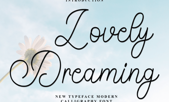 Lovely Dreaming Font: Fonts Free Download Lovely Dreaming Font - Featured Image