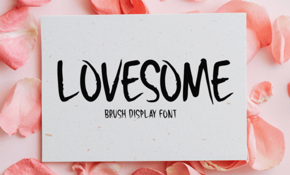 Lovesome Font - Featured Image