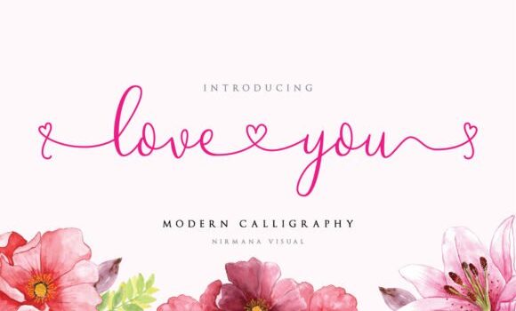 Loveyou Font: Fonts Free Download Loveyou Font - Featured Image