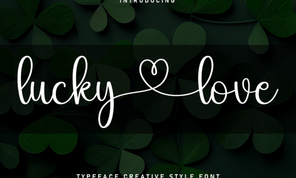 Lucky Love Font: Fonts Free Download Lucky Love Font - Featured Image