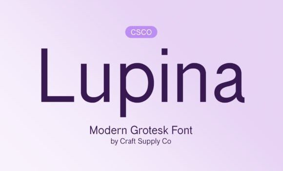 Lupina Font: Fonts Free Download Lupina Font - Featured Image