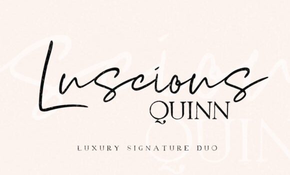 Luscious Quinn Duo Font: Fonts Free Download Luscious Quinn Duo Font - Featured Image