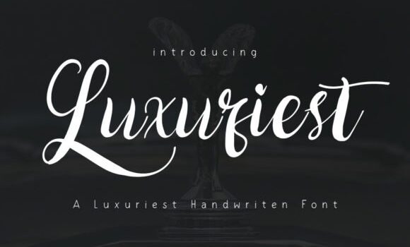 Luxuriest Font: Fonts Free Download Luxuriest Font - Featured Image