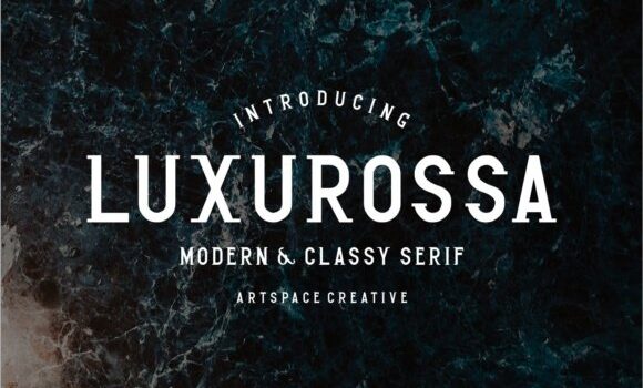 Luxurossa Font - Featured Image