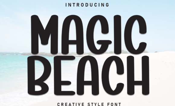 Magic Beach Font: Fonts Free Download Magic Beach Font - Featured Image