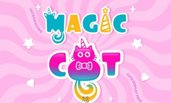Magic Cat Font: Fonts Free Download Magic Cat Font - Featured Image