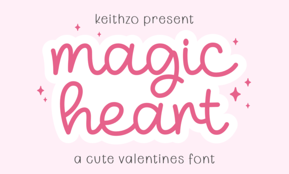 Magic Heart Font: Fonts Free Download Magic Heart Font - Featured Image