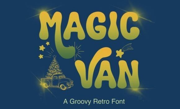 Magic Van Font: Fonts Free Download Magic Van Font - Featured Image