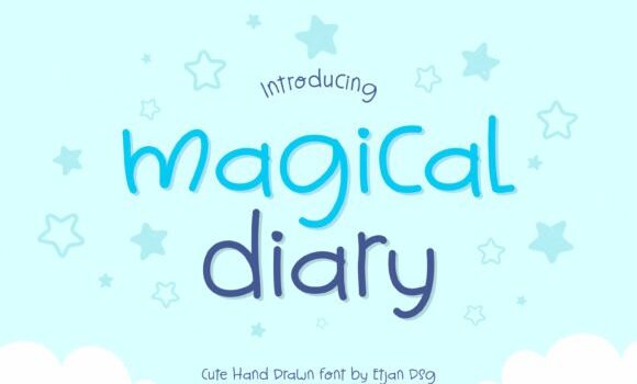 Magical Diary Font: Fonts Free Download Magical Diary Font - Featured Image