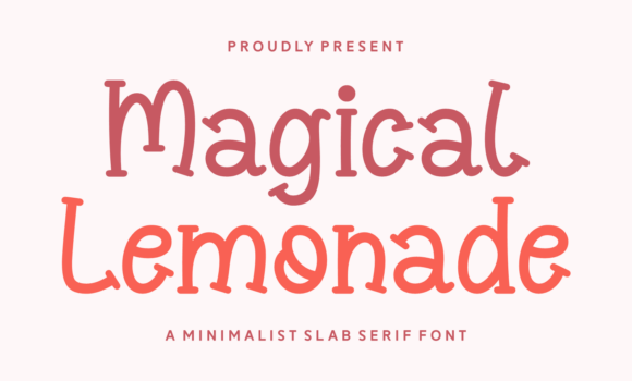 Magical Lemonade Font - Featured Image