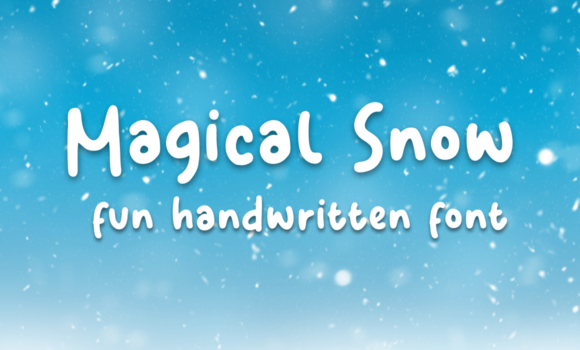 Magical Snow Font: Fonts Free Download Magical Snow Font - Featured Image