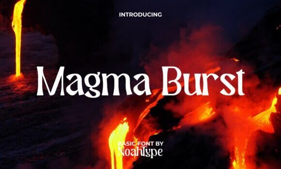 Magma Burst Font: Fonts Free Download Magma Burst Font - Featured Image