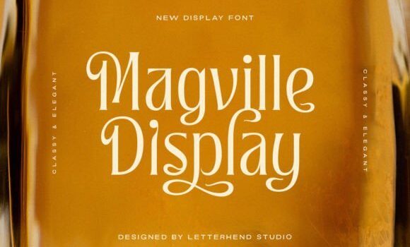 Magville Display Font: Fonts Free Download Magville Display Font - Featured Image