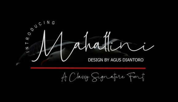Mahallini Font: Fonts Free Download Mahallini Font - Featured Image