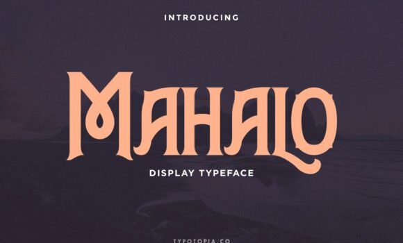Mahalo Font: Fonts Free Download Mahalo Font - Featured Image