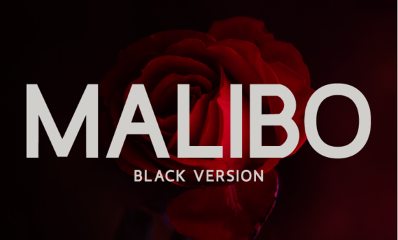 Malibo Black Font: Fonts Free Download Malibo Black Font - Featured Image