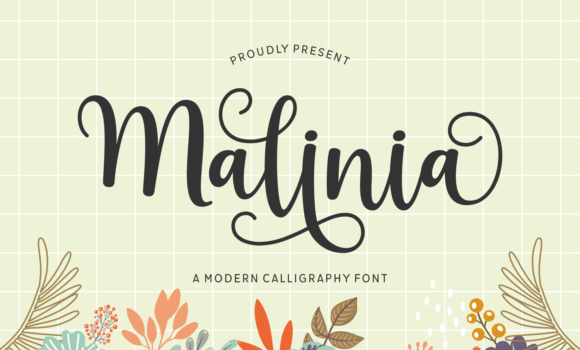 Malinia Font - Featured Image