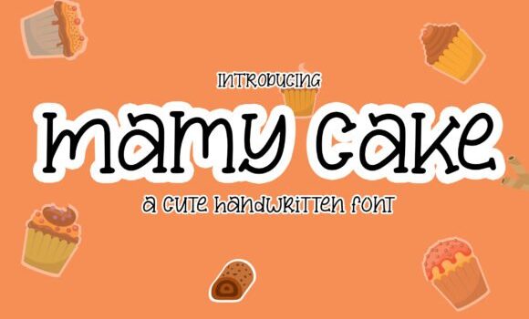 Mamy Cake Font: Fonts Free Download Mamy Cake Font - Featured Image