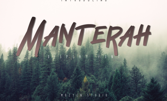 Manterah Font: Fonts Free Download Manterah Font - Featured Image