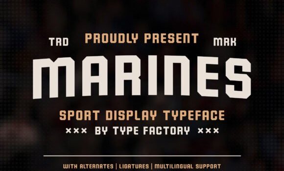 Marines Font: Fonts Free Download Marines Font - Featured Image