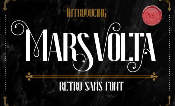 Marsvolta Font: Fonts Free Download Marsvolta Font - Featured Image