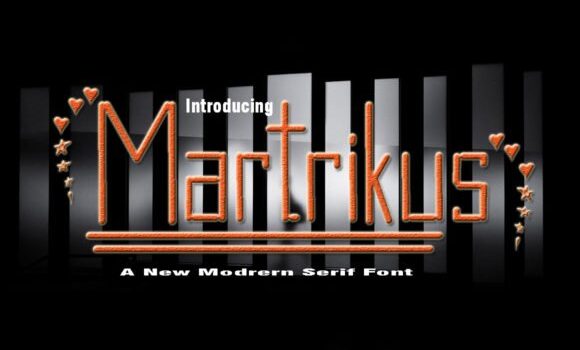 Martrikus Font: Fonts Free Download Martrikus Font - Featured Image