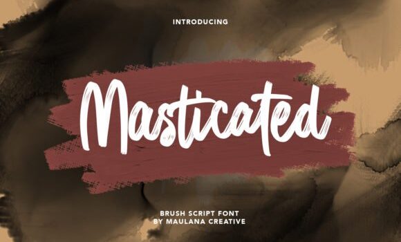 Masticated Font: Fonts Free Download Masticated Font - Featured Image