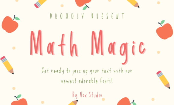 Math Magic Font: Fonts Free Download Math Magic Font - Featured Image