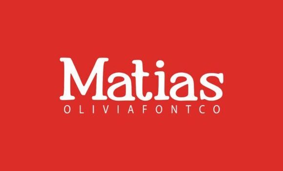 Matias Font: Fonts Free Download Matias Font - Featured Image