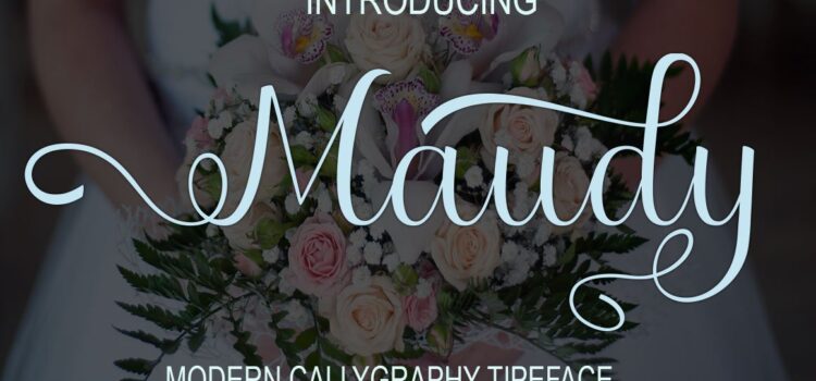 Maudy Font: Fonts Free Download Maudy Font - Featured Image