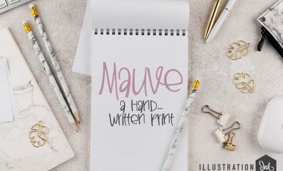 Mauve Font: Fonts Free Download Mauve Font - Featured Image