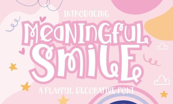 Meaningful Smile Font: Fonts Free Download Meaningful Smile Font - Featured Image