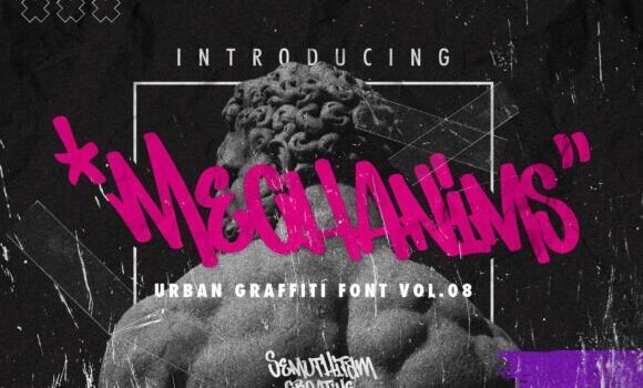 Mechanims Font - Featured Image