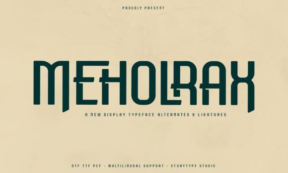 Meholrax Font: Fonts Free Download Meholrax Font - Featured Image