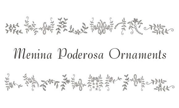 Menina Poderosa Ornaments Font: Fonts Free Download Menina Poderosa Ornaments Font - Featured Image