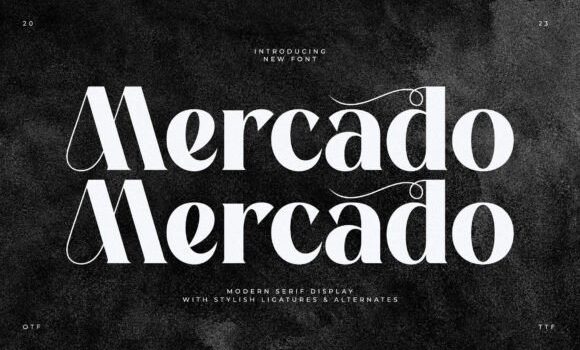 Mercado Font: Fonts Free Download Mercado Font - Featured Image
