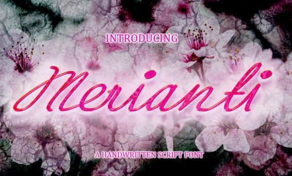 Merianti Script Font: Fonts Free Download Merianti Script Font - Featured Image