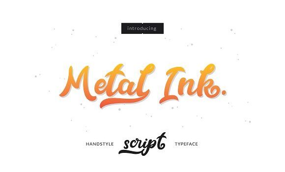 Metal Ink Font: Fonts Free Download Metal Ink Font - Featured Image