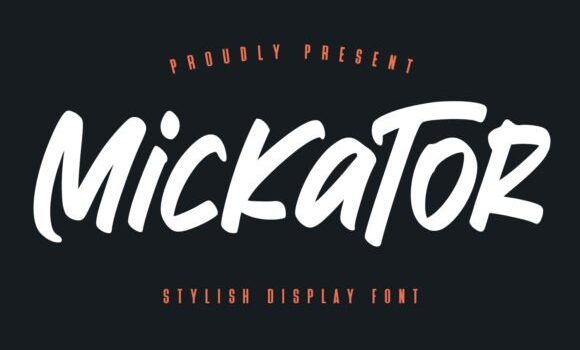 Mickator Font: Fonts Free Download Mickator Font - Featured Image