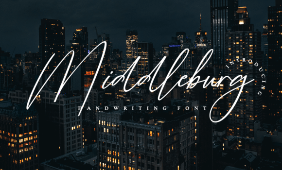 Middleburg Font - Featured Image