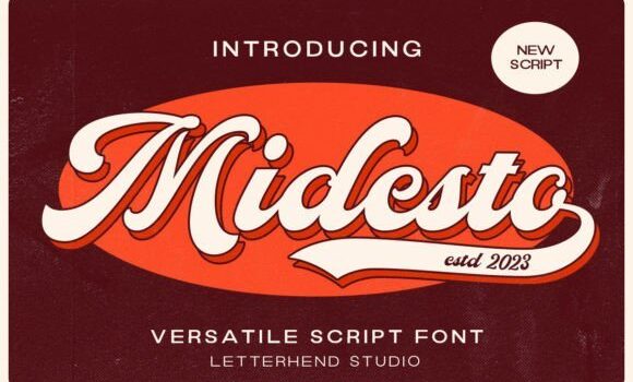 Midesto Font: Fonts Free Download Midesto Font - Featured Image